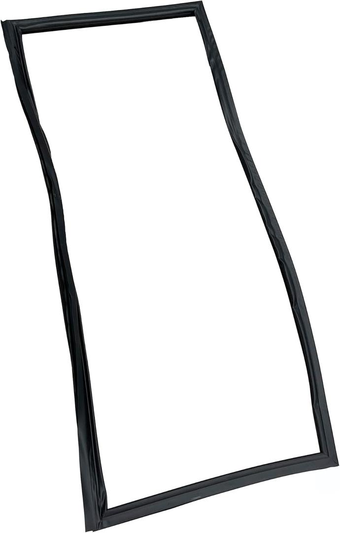 Whole Parts Refrigerator French Door Seal (Magnetic Strip Inside, Black) Part # W11368721 - Replacement & Compatible With Some Amana, Jenn Air, Kenmore, Kitchen Aid, Maytag and Whirlpool Refrigerators