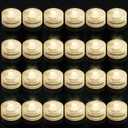 Submersible LED Light, Warm White Waterproof Flameless Candle Tealights, Underwater Pool Lights for Vases Weddings Table Centerpieces Festivals Events Parties Christmas Decor(24 Pack)