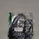 KRALER Feather Crochet Hair Extensions for Women 18 Inch 100 Strands Miracle Knots Feather Crochet Hair Pre-Separated Invisible Synthetic Curly Deep Wave Crochet Hair(100strands Natural Black) (1b)