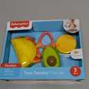Fisher-Price Baby Toys Taco Tuesday Set, 3 Pretend Food Rattle & Sensory Activities for Newborns Ages 3+ Months