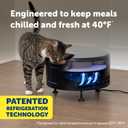 PetSafe FreshFeed Refrigerated Automatic Wet Food Feeder, 6 Meals, Black | 40F Dual Semiconductor Cooling, Keeps Wet Food Fresh, Automatic 6-Meal Rotating Tray, App-Controlled Scheduling