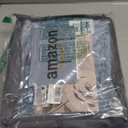 Andency Grayish Blue Twin Size Comforter Set, 2 Pieces Boho Lightweight Fluffy Ruffle Bedding Set & Collections, All Season Soft Polyester Farmhouse Shabby Chic Bed Set for Kids (Twin(66"x90"))