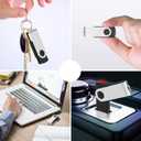 KOOTION 10 Pack 32GB Flash Drive USB 3.0 Thumb Drive USB Drives Jump Drives Keychain Memory Stick Black