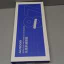 AUSDOM Wireless Keyboard and Mouse Combo - 108 Keys Mechanical Feel, 2.4G Full-Sized Rechargeable Silent Keyboard & 3 DPI Adjustable Mouse, Numeric Keypad, USB Receiver for PC/Laptop/Windows/Ma, Black Grey