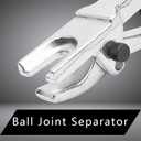Ball Joint Separator, Tie Rod Removal Tool, 1-1/8" to 2-1/8" Adjustable BalBall Joint Puller, Ball Joint Press Kit for Separating Ball Joints Arms Tie Rods on European Cars, SUV, Trucks