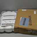 3PCS Wedge Pillow Set for After Surgery, Adjustable Back Pillow for Bed Sitting up, Acid Reflux, Bed Wedge Pillow Headboard for Sleeping & Snoring, Orthopedic Pillow for Post Surgery, White