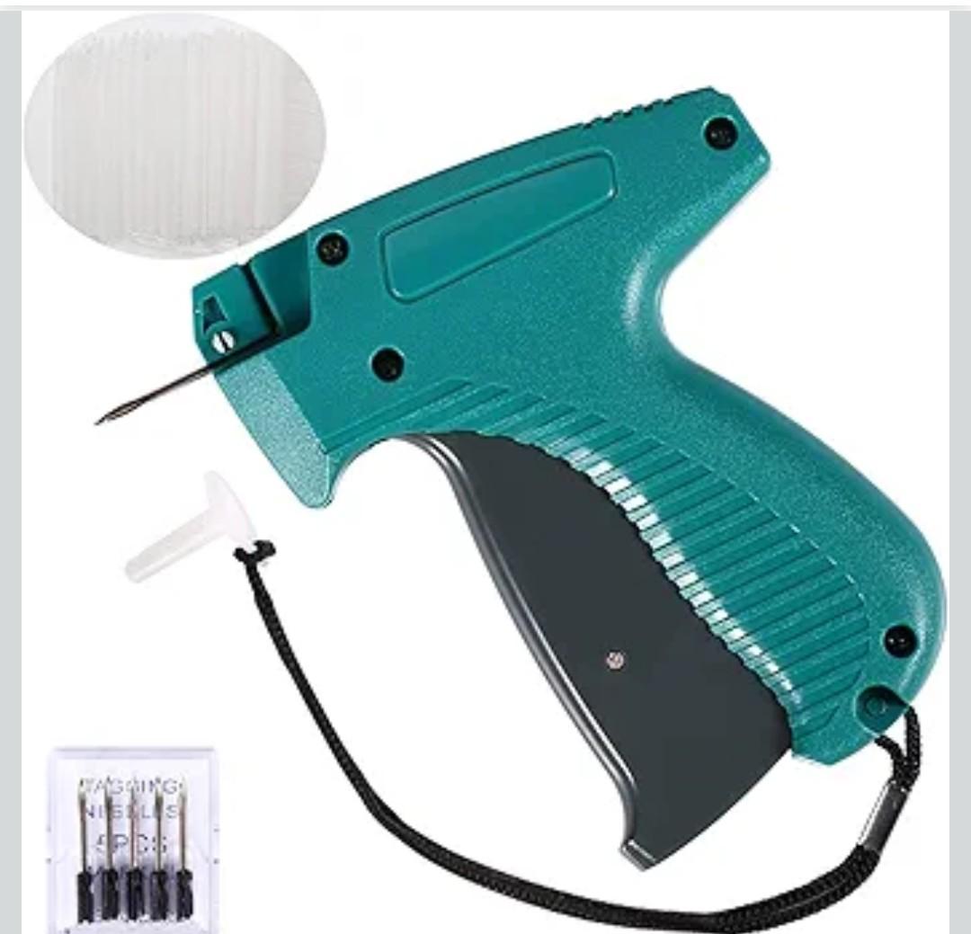 BS ONE Price Tagging Gun for Clothing, Standard Retail Price Tag Attacher Gun for Clothes with 6 Needles & 1000pcs 2" Barbs Fasteners for Store