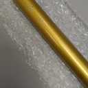 Industrial Pipe Clothing Rack, Wall Mounted, Vintage Retail Garment Rack Display Rack, Metal Commercial Clothes Racks, Iron Clothing Rod, Laundry Room (31in, Gold)