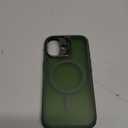 ESR for iPhone 17 Case with Stash Stand, Camera Control Cover Compatible with MagSafe, Military-Grade Drop Protection Magnetic Phone Case, Scratch-Resistant Back Cover,Frosted Green