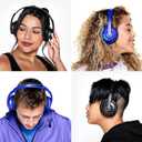 Skullcandy Cassette Wireless On-Ear Headphones, Up to 22 Hours Battery, Foldable Lightweight Design, Backup 3.5mm AUX Cable Included, Microphone for iPhone Android - Black