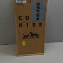 Dog Stairs with Storage, 4-Step Wider Sturdy Dog Steps for Small/Medium/Large Dogs and Older Cats, Folding Doggie Ramp for Bed/Couch/Car Hold Up to 180 lbs (22" H, Grey)