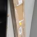 SMARTSTANDARD 6.6ft Heavy Duty Sliding Barn Door Hardware Kit, Black, (Whole Set Includes 1x Pull Handle Set & 1x Floor Guide) Fit 36"-40" Wide Door Panel (Big Industrial Wheel Hangers)