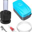 Pawfly Aquarium Air Pump with Nano Bio Sponge Filter Kit Air Control Valve Airline Tubing and Check Valve Accessories