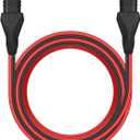 SUNER POWER SAE to SAE Extension Cable, Solar Extension Cord with Protective Dustproof Cap,Perfect for Solar Panel Automotive Marine Motorcycle Cars RV Battery Charger- 16.5FT/16AWG