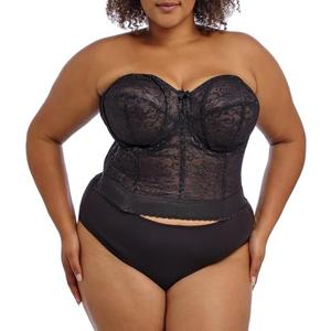 GODDESS womens Lace Bustier Bra L