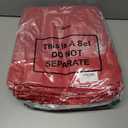 Tudomro 3 Pack Christmas Throw Blankets 50 x 60, 3D Embroidered Snowflake Plush Fleece Blankets, Red White Green Warm Soft Cozy Throw Set for Winter Couch Sofa Bed Decor, Holiday Xmas Gift