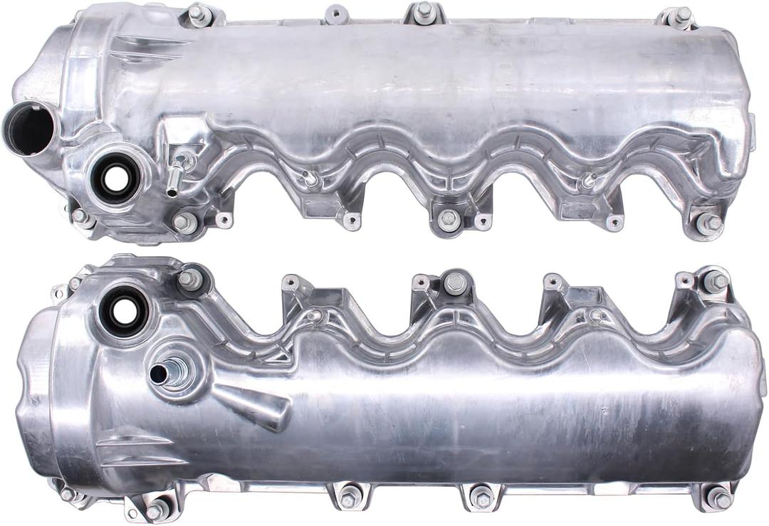 NewYall 4.6L 5.4L Left and Right Engine Valve Cover with Gaskets Bolts for Ford Expedition Explorer Sport Trac F250/F350 Super Duty F150 Mustang Lincoln Mark LT Navigator Mountaineer