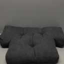 TANYOO Back Pillow for Recliner Lumbar Support Pillow Soft and Fluffy Back Support Cushion Thick Lumbar Cushion for Chairs, Recliners,Sofa, Couch and Bed for Pain Relief (Dark Grey)