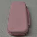 innoAura Switch 2 Carrying Case for NS Switch 2 (2025), with 9 Game Card Slots, Protective Travel Storage Case, Cute Pendant and Sticker, Pink