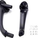 1 Pair Front Left & Right Interior Door Pull Handle Compatible with Mercedes Benz C230 C240 C280 C320 C350 C32 C55 W203 2003-2007 Black