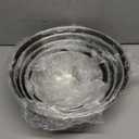 Stainless Steel Mixing Bowl Set - High - Quality, Durable and Rust - Resistant for Baking, Cooking, and Salad Making,Kitchen meal preparation,Great for Mixing & Serving,Anti slip silicone rubber base