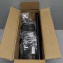 Corner Shower Caddy Tension Pole: Stainless Steel Rustproof 4Tier Shower Organizer  47121 inch Adjustable Bathroom Shelves for Bathtub Shampoo Storage  Tension Rod Floor Standing Bath Rack  Black