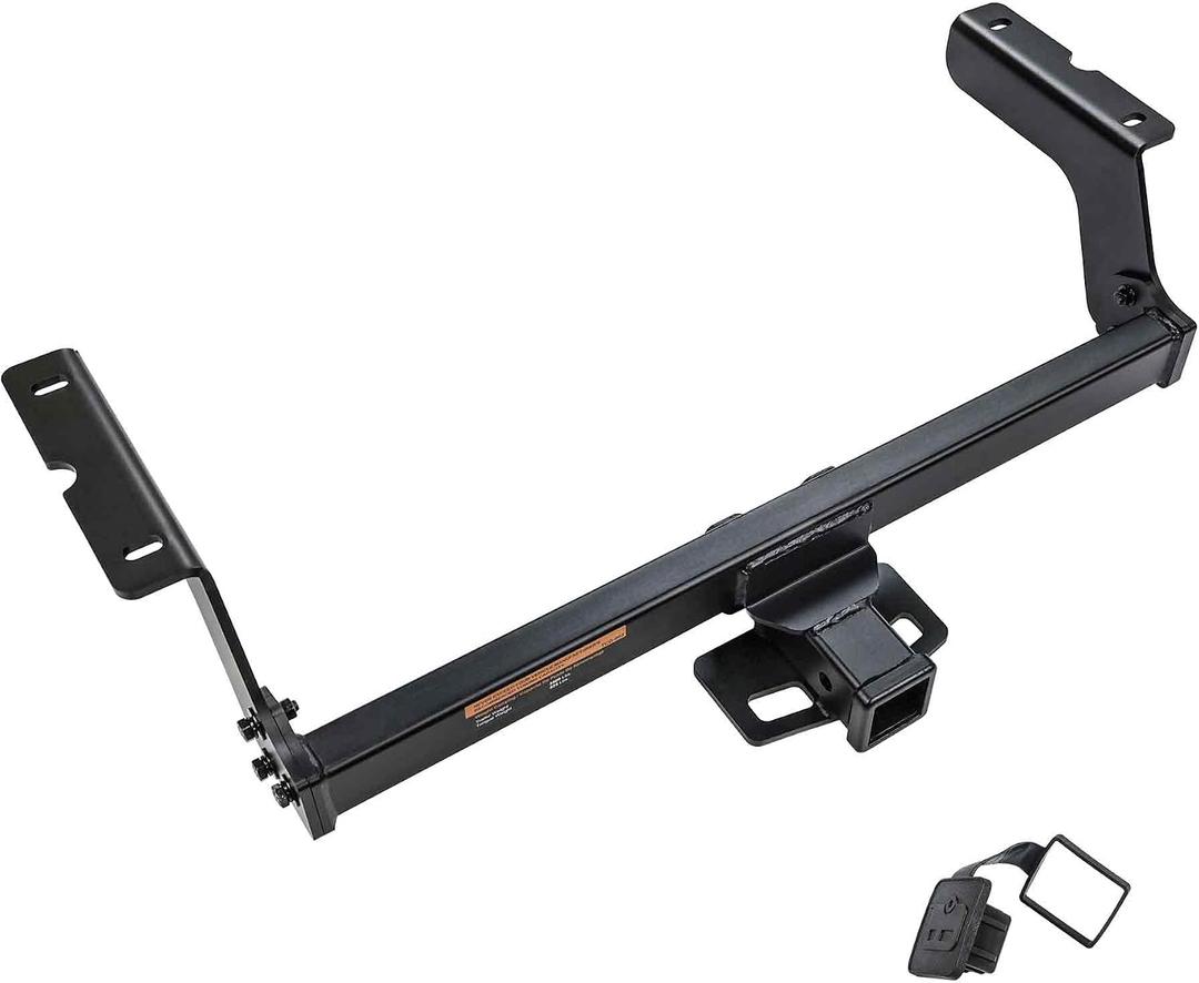 DBXB-RV Class 3 Trailer Hitch Standard 2-Inch Receiver, Compatible with 2018-2023 Subaru Crosstrek. Multi-Fit Hitch to Receive Ball Mount, Cargo Carrier, Bike Rack, Black Matte Powder Coated. 13382