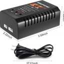 Battery Charger for 2S 3S LiPo Battery, Balance Charger for XHR Plug Battery, Lipo Chargers for RC Toy & Model, RC Battery Chargers with Smart Chip
