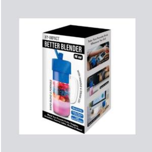 HY-IMPACT HYI-3597 PERSONAL BLENDER W/ HANDLE & STRAW 16oz. USB rechargeable