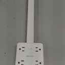 Electrical Outlet Extender Stick, 4 AC Outlets, 1 USB-A & 3 USB-C (PD20W), 1675W Power, 180 Rotation, 52cm Adjustable Length, Surge Protection, Ideal for Desks, Nightstands & More