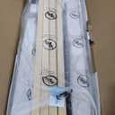 Queen Size Bed Frame, Velvet Upholstered Platform Bed with Adjustable Tufted Headboard, Sturdy Frame and Slats, Noiseless, No Box Spring Required, Easy to Assemble, Beige