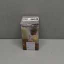 Flameless Candles Last 1300+ Hours Real Wax Flame Effect Auto-Moving 3D Wick, LED Pillar Candles with Timers Battery Operated - Ivory 6"