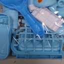JUKUDAHU Water Table Play Sink Toy for Kids 2 3 4 5 6 Years Old - Outdoor Kitchen with Running Water, Fishing Games, Toddler Water Play Table for Kids Ages 3-8, Beach Outdoor Toys, Summer Gifts(Blue)