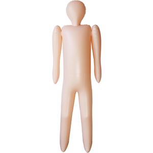 MAYAPHILOS 60 Inch Life Size Inflatable Body Mannequin for DIY Cosplay Halloween Decorations Props, Blow Up Dummy Doll for Yard Patio House Decor