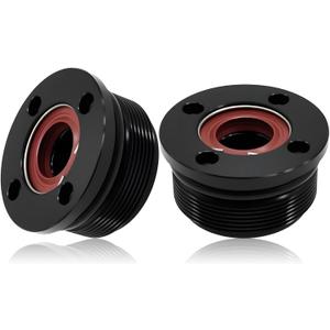 FSM040 2 Pcs Trim Cap Cylinder with Seals 61A-43821-00-00 Compatible with 200HP 225HP 250HP 300HP Outboard Engine