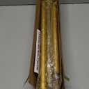 Gold Shower Curtain Rod 31-79 Inches Non-Slip Shower Rod Tension Mounted No Drill Shower Curtain Rods Spring Tension Rod Adjustable Tension Curtain Rod for Windows Bathroom