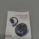 Black,Bluetooth Headphones Wireless Earbuds, Sport Ear Buds with Earhook LED Display Charging Case 72H Playback Earbud - Deep Bass Running Earphones