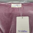 Siddhe Plus Size Women's 3/ 4 Sleeve Tops, Plus Size Purple Blouses for Women Shirts Dressy Casual Purple Business Casual Outfits Tunic Tops, Wine Red, XXL