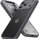 Eastinbox for iPhone 17 Pro Max Case [16FT Military Grade Shockproof], Anti-Slip Anti-Scratch, Slim Translucent Frosted Matte Phone Cover, Case for i Phone17 Pro Max 6.9", Gray