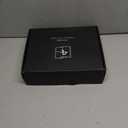 Couch Caddy with Cup Holder | Bamboo Couch Cup Holder Tray for Drinks, Snacks & Remotes | Couch Tray for Bed, Car Seat & Beach Organizer (White)