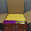 PIONJOY [12 Golden Eggs] 500 PCS 2.4" Fillable Plastic Easter Eggs Empty Easter Eggs Colorful Plastic Eggs Bulks for Kids Teens Boys Girls Easter Basket Stuffers Hunt Easter Party Favor