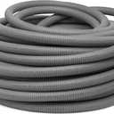 Sealproof 1/2" ENT PVC Electrical Nonmetallic Tubing, 200FT Smurf Tube Flexible Conduit (0.5 Inch)