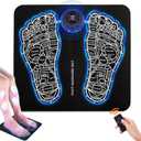 EMS Foot Massager Mat for Muscle Relaxation,Back & Leg Foot Massage, TENS (Mode:KTR-2493)