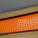 TORACK Metal Pegboard Wall Organizer 24" x 24", 70 PCS Tools Storage Pegboard for Garage, Modular Pegboard, Tool Organizer Board with Peg Board Hooks (Orange)