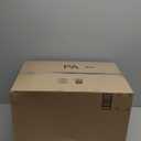 iDesign Small Plastic Bathroom Trash Can, Slim Rectangle Garbage Bin for Bedroom, Office, Dorm, 2-Pack, Black