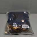 Women's Retro Lace Contrast Chiffon Ruffle Evening Maxi Dress, L