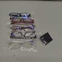 Gaoye Professional Reading Glasses for All Day - Computer Readers with Blue Light Protection - Value Pack (Bold Fusion)