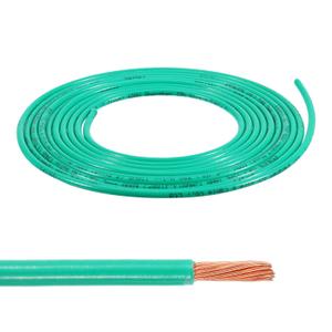 MECCANIXITY THHN Stranded Wire 10 Feet 10AWG Gauge Insulation Building Wire - UL Listed Copper Cable - PVC 600V Electrical Wire for Residential,Commercial,Industrial,Grounding - Green