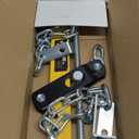 YELLOW JACKET Engine Hoist Shop Crane Engine Leveler 1500lbs Steel with Ball Bearing and Adjustable Handle
