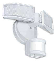 Good Earth Lighting 180-Degree 80-Wattage Equivalent Hardwired LED White 2-Head Motion-Activated Flood Light with Timer 1400-Lumen